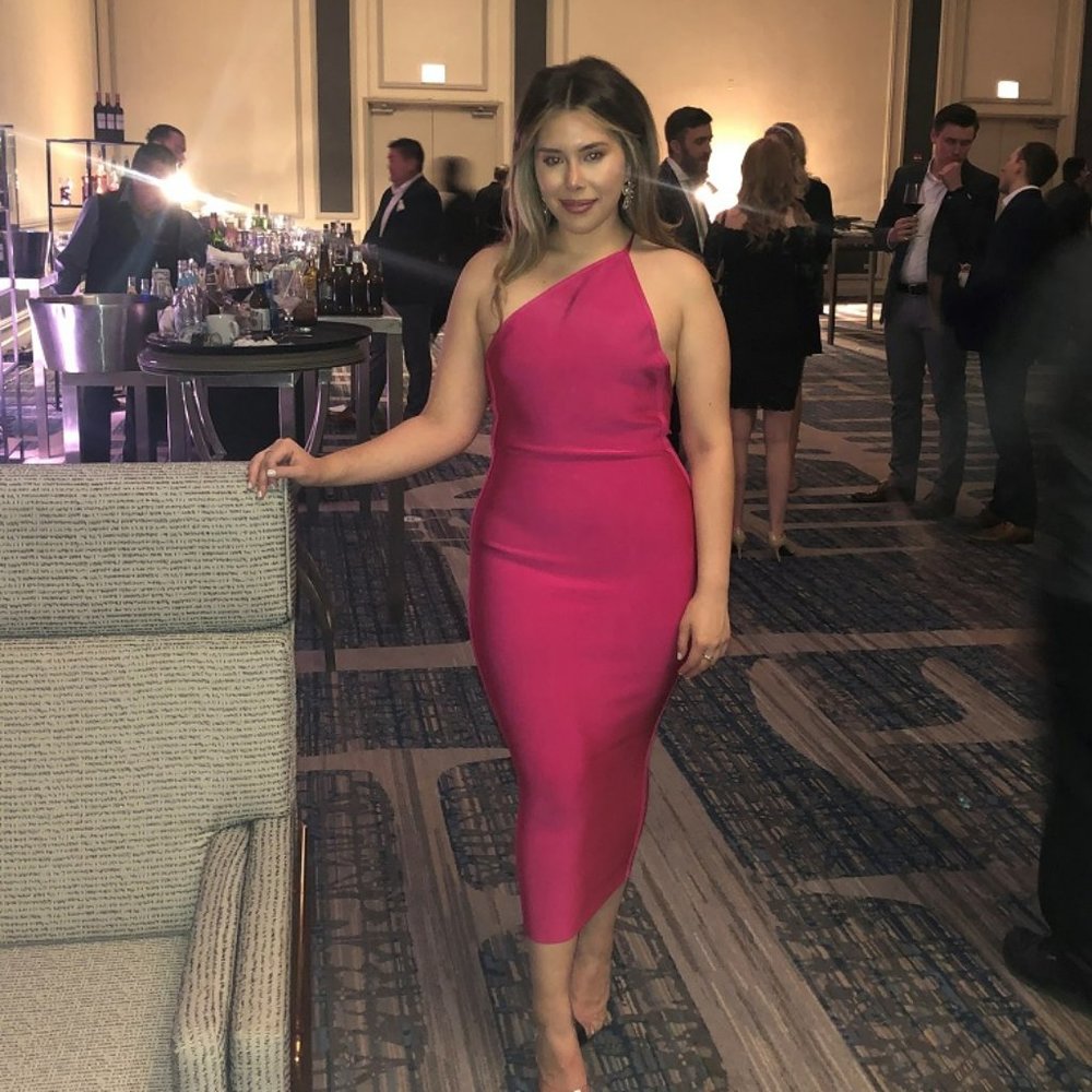 House of CB - Open Back Dress